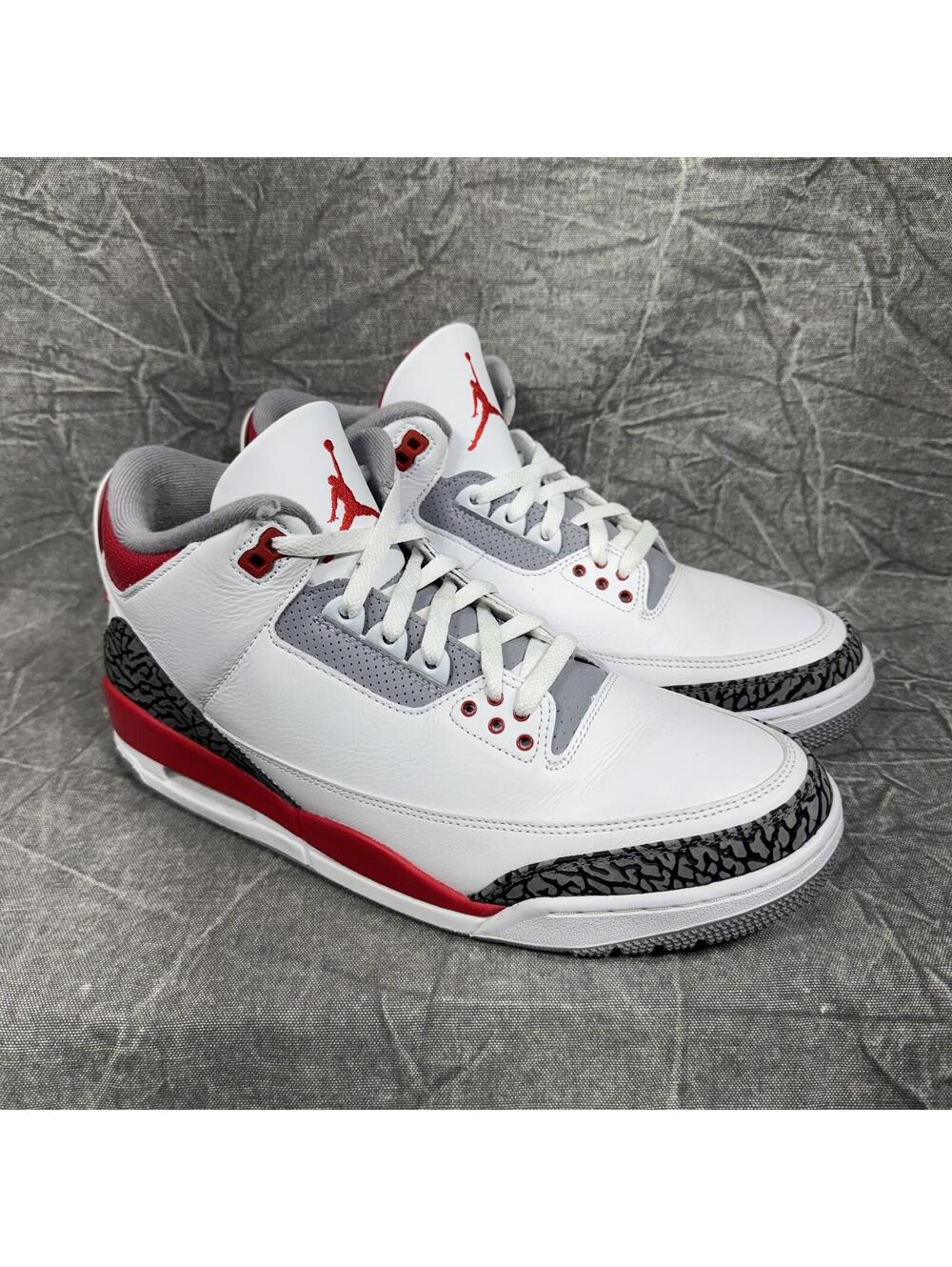 Jordan 3 Men's 12 Fire Red Retro DN3707-160